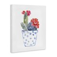 thumbnail image 2 of Stupell Industries Eclectic Patterned Cactus Planter Canvas Art, 16 x 20, by Sally Swatland, 2 of 7