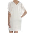 thumbnail image 2 of Rachel Roy Womens Flutter Sleeve High-Low Dress, White, Medium, 2 of 2