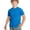 A228 Blue, variant on Kids Boys Short Sleeve Activewear T Shirts Casual Basic Jacquard Camouflage Pattern Breathable Athletic Workout Tops With Zipper Pockets Summer Playwear