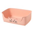 thumbnail image 3 of GROWTH TANK Under Desk Storage Box Rolling Wheels Container for Dormitory Pantry Bedroom Pink, 3 of 9