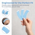 thumbnail image 5 of BlinkLLX Wig Tape Double Sided Adhesive Waterproof C-Shaped 120 Pieces Long, 5 of 6