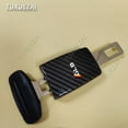 thumbnail image 3 of For Mercedes Benz GLB Car Safety Belt Extension Plug Buckle Carbon Fibre Seatbelt Clip Adjustable Extender Car Accessories, 3 of 5