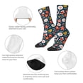 thumbnail image 6 of Goofa Holiday Christmas Cookies Printed Men's Crew Socks, Soft Durable Breathable Moisture-Wicking with Odor Control Cotton socks, 6 of 9