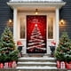 thumbnail image 5 of Decoración Navideña para Puerta | Decoración para Fiestas Navideñas | Cortina Colgante para Árbol de Navidad | Tela de Nailon | 200 X 90 Cm | 1 Unidad | Color a, 5 of 6