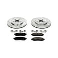 thumbnail image 3 of PowerStop Front Z23 Evolution Sport Carbon-Fiber Ceramic Brake Pad and Drilled & Slotted Rotor Kit Fits: NISSAN SUZUKI Select Models K142, 3 of 10