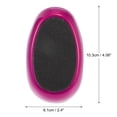thumbnail image 4 of Lima de pie de 3 piezas, removedor de callos de pie 3 en 1 multiusos, grueso y fino, elimina la piel muerta, pedicura, rosa, rojo, púrpura, acero inoxidable ABS 430, 4 of 7