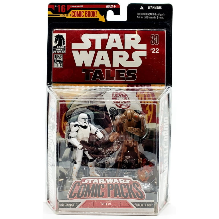 Star Wars Tales 22 Comic Packs Clone Commando & Super Battle Droid