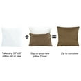 thumbnail image 3 of Home Soft Things Milliken Plush Throw Pillow Covers 2 Piece Set - Fungi - 26" x 26", 3 of 4