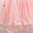 thumbnail image 7 of VEKDONE Clearance Toddler Kids Girl's Tutu A Line Knee Length Tulle Layered Short Party Skirt for Little Big Girls 2T-7T December Gift for Child Pink,5 Years, 7 of 7