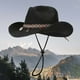 thumbnail image 2 of Sombrero de vaquero de playa a la moda: protección UV plegable y elegante para actividades al aire libre, 2 of 3