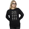 thumbnail image 2 of DC Comics Womens The Joker The Many Moods Of The Joker Sweatshirt, 2 of 5