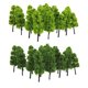 thumbnail image 1 of Conjunto de 20 árboles en miniatura perfecl para paisajes ferroviarios escala 1:200 Verde, 1 of 8