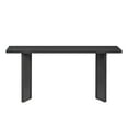 thumbnail image 3 of Harper & Bright Designs Minimalist Wood Console Table with Geometric Legs f for Living Room and Entryway , Black, 3 of 9