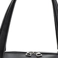 thumbnail image 4 of Quadra Tailored Luxe Leather-Look PU Weekend Bag, 4 of 4