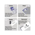 thumbnail image 4 of 1pc One Life Live It Camping Outdoor Enthusiast Car Sticker Wild Survival Quadruple Decal For Vehicle Auto Window Tail Body, 4 of 4