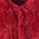 thumbnail image 5 of Parkas de manga larga para mujer, estilo casual, con cuello en V, color liso, para otoño/invierno, de poliéster, 5 of 5