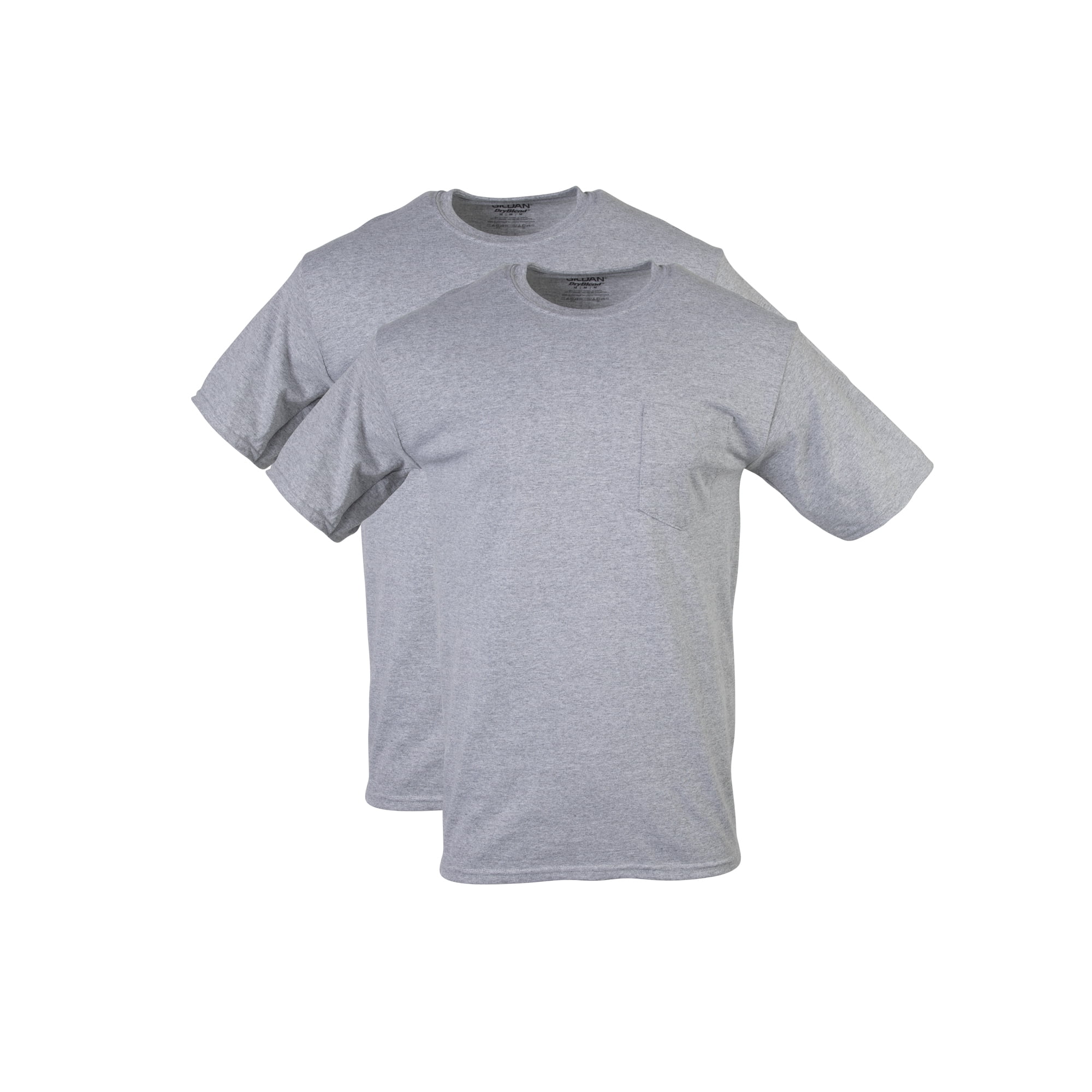 2-Pack Gildan Mens DryBlend Adult T-Shirt