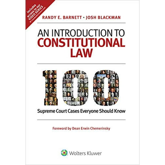 Pre-Owned An Introduction to Constitutional Law: 100 Supreme Court Cases Everyone Should Know (Paperback) 1543813909 9781543813906