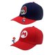 thumbnail image 2 of Gorra de béisbol con costuras de colores en contraste y patrón de dibujos animados periféricos de animación de Mario Kinopio, estilo versátil para primavera y verano, 2 of 5