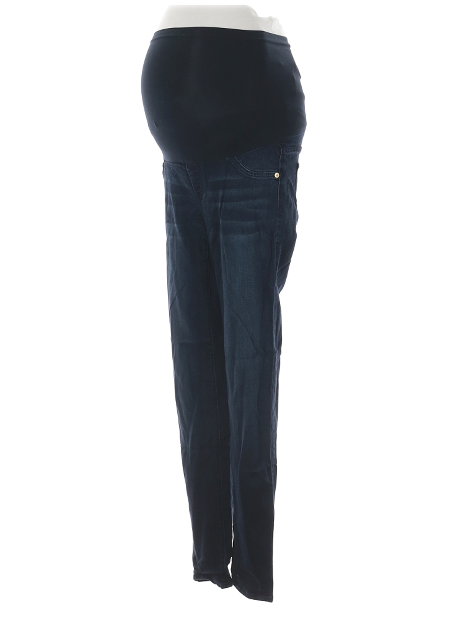 Luxe Essentials Denim Maternity Shorts 