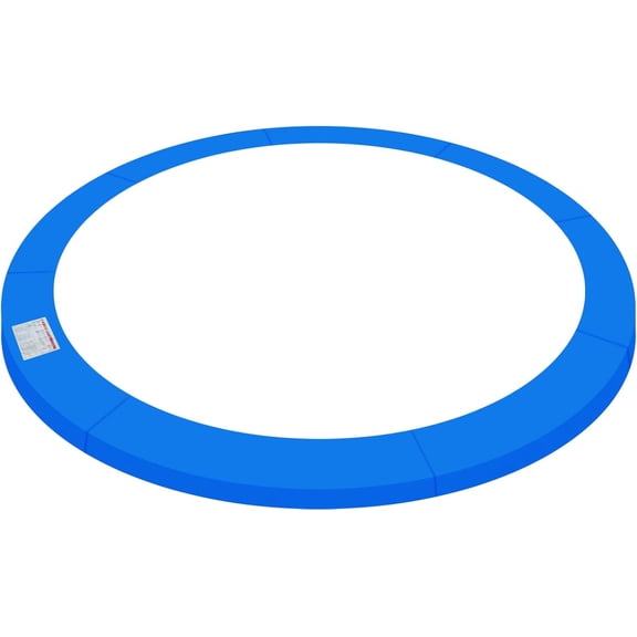 12FT Trampoline Pad Universal Trampoline Repalcement Safety Pad for Round Frame Tear-Resistant & Waterproof Blue