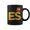 Black, variant on Spain Espaa HumanFlag Letter E And S Spain Espaa Coffee Mugs