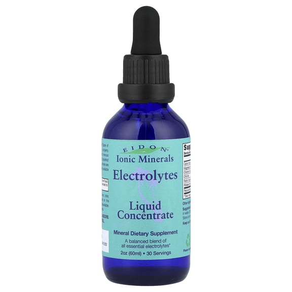 Eidon Ionic Minerals Electrolytes, Liquid Concentrate, 2 oz (60 ml)