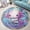 Axolotl, variant on Round Rug, Alien Ufo Soft Washable Carpet, Non-Slip Floor Mat for Living Room Bedroom Home Decor 24 Inch