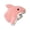 Pink, variant on Shark Hand Puppet Interactive Stuffed Animal Puppet for Storytelling Classroom Activities(Grey-22cm)