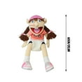 thumbnail image 2 of 8" Jeffy Hand Puppet - Cuddly Soft Plush, Realistic Mouth Movement for Party Fun, Perfect Kids Gift, 2 of 6