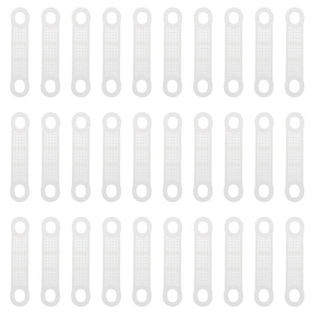 

NUOLUX 60pcs Clothes Rack Anti-skid Strips Non-Slipping Sticker Anti-slip Stripes