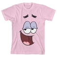thumbnail image 2 of SpongeBob SquarePants Patrick Star Face Goofy Smile Kids Pink T-Shirt, 2 of 3
