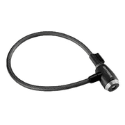 Kryptonite KryptoFlex 1265 Cable Lock With Key 2.12' x 12mm Diameter Black