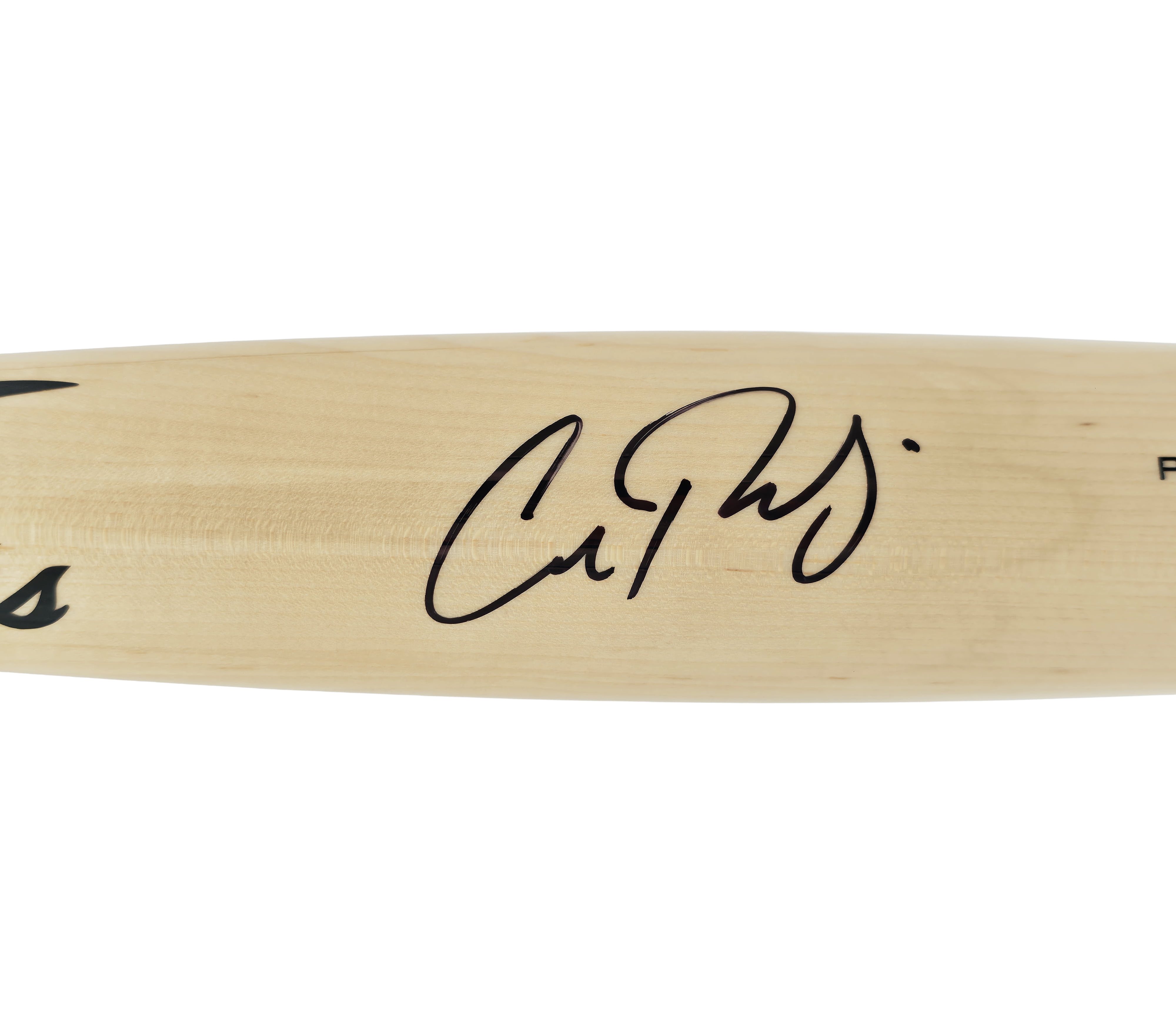 Cal Raleigh Autographed Blonde Victus Player Model Torpedo Baseball Bat Seattle Mariners Fanatics & MLB Holo Stock #261869