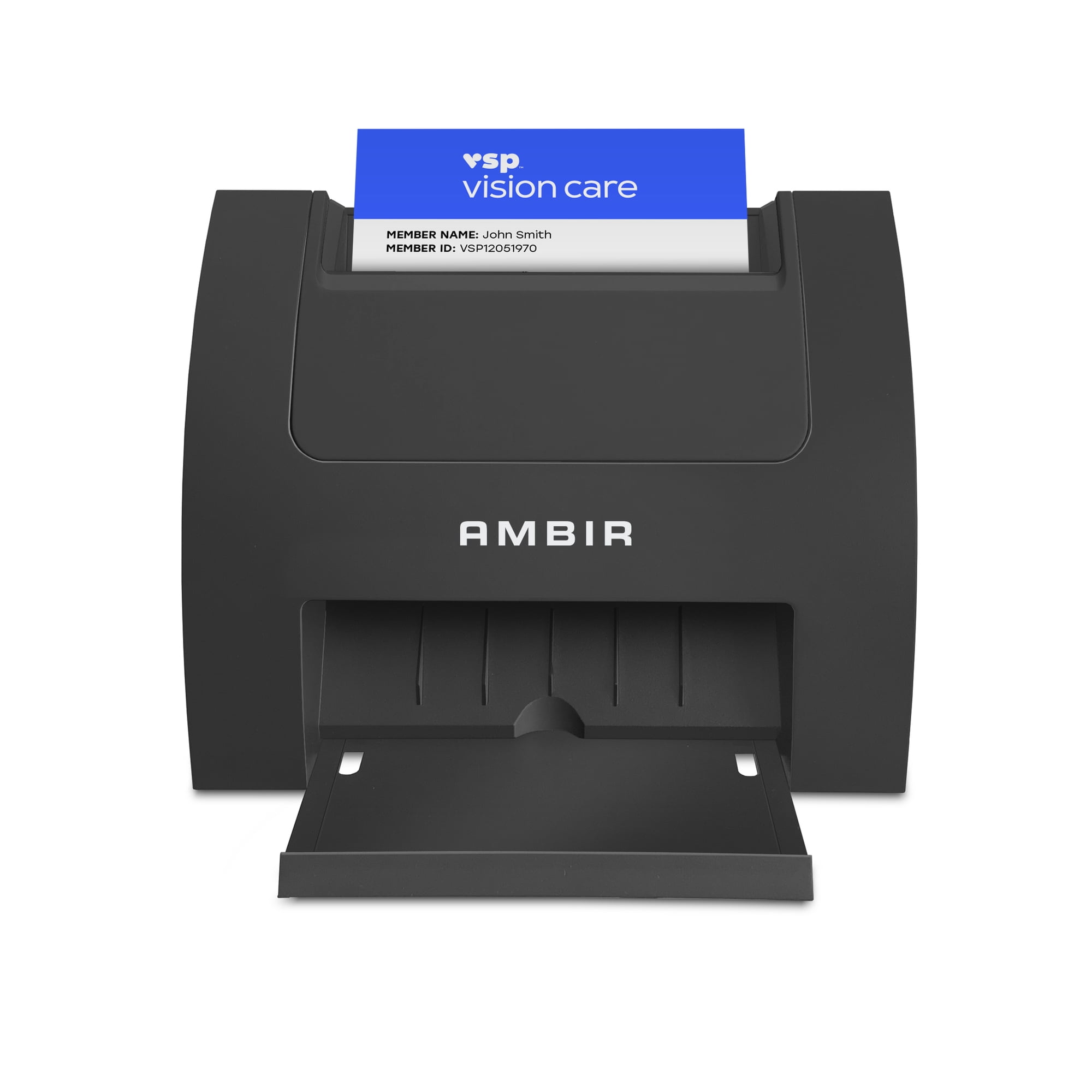 Ambir Card Scanner PS670ST-AS High Speed Single Sided Vertical USB Powered Card Scanner for Windows PC