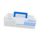 thumbnail image 4 of Caja de señuelos de pesca, almacenamiento de cebos, caja de accesorios de pesca de 2 capas azul, 4 of 9
