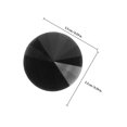 thumbnail image 2 of SOPOTUTU 50Ud Botones Decorativos De Acrílico Negro Con Cristal Para Abrigos Y Suéteres, 2 of 8