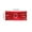 Red, variant on Metallic Stretch Chair Bow, No Tie Elastic Chair Back Decoration, Slip On Wedding Party Chair Sash, Decorative Dining Chair Cover Bow, Quick Holiday Table and Banquet Decor Upgrade
