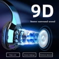 thumbnail image 4 of Deportes inalámbricos Bluetooth 5 Auriculares Plegables Montados en la cabeza Estéreo Hifi Auriculares con cancelación de ruido Auriculares con micrófono Vogacara EL013349-01, 4 of 5