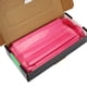 thumbnail image 4 of Guantes desechables de brazo largo, guantes de película plástica para cocinar, limpiar la granja, 100 piezas, color rosa Scienceny AF0103-04B, 4 of 6