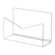 thumbnail image 1 of Soporte para cartas de escritorio, organizador de correo, soporte para sobre de invitación para documentos transparente, archivador, estante para cart, 1 of 8