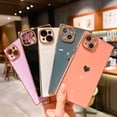 thumbnail image 4 of for iPhone 14 Plus Case Glitter Magnetic Compatible with MagSafe Full Camera Lens Protection Luxury Plating Cute Bling Clear Shockproof Slim Phone Case for Women Girls(Light Pink), 4 of 15