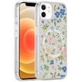 thumbnail image 3 of For Apple iPhone 16 Plus (6.7") Magsafe Case Cute Pattern Design Durable Shockproof SlimTPU Hard Back [Compatible with Magsafe] Cover, XPM Phone Case [MultiColor Floral], 3 of 8