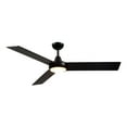 thumbnail image 6 of KUZCO Owens 56" 3-Blade 6-Speed Ceiling Fan with Dimmable LED Light and Remote Included, Matte Black, 6 of 6
