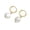 Gold, variant on Baroque Pearl Earrings Dangle Ear Studs Earrings For Women Jewelry Gift for Wife Girlfriend Mother, Gold