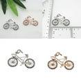 thumbnail image 2 of Brooch Pin Stylish Fashion Dual-Purpose Bicycle Shape Rhinestone Brooch Lapel Pin Scarf Clip, 2 of 10