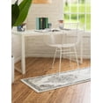 thumbnail image 4 of Unique Loom Parker Collection Area Rug - Kokulu (2' x 6' Runner Ivory/Beige), 4 of 9