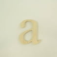 thumbnail image 1 of Package of 1, 18 Inch X 3/4" Thickness Baltic Birch Wood Letter a in The Times New Roman Font, Thick, Lower Case for Art & Craft Project, Made in USA, 1 of 4