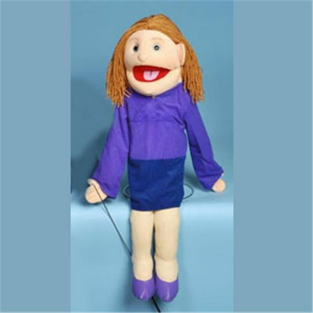 Sunny Toys GS4401 Maman de 28 Po en Robe Violette&44; Marionnette Complète du Corps
