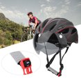 thumbnail image 4 of Casco de Ciclismo ANGGREK Unisex de PVC EPS Negro Rojo Giratorio Para Bicicleta de Montaña, 4 of 8